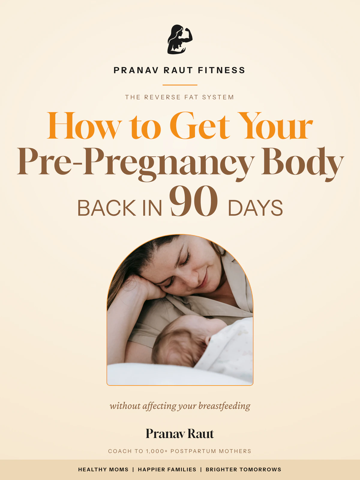 3D premium book mockup: How To Get Your Pre-Pregnancy Body Back In 90 Days